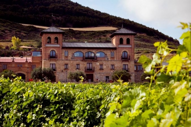 gran casa entre vinedos